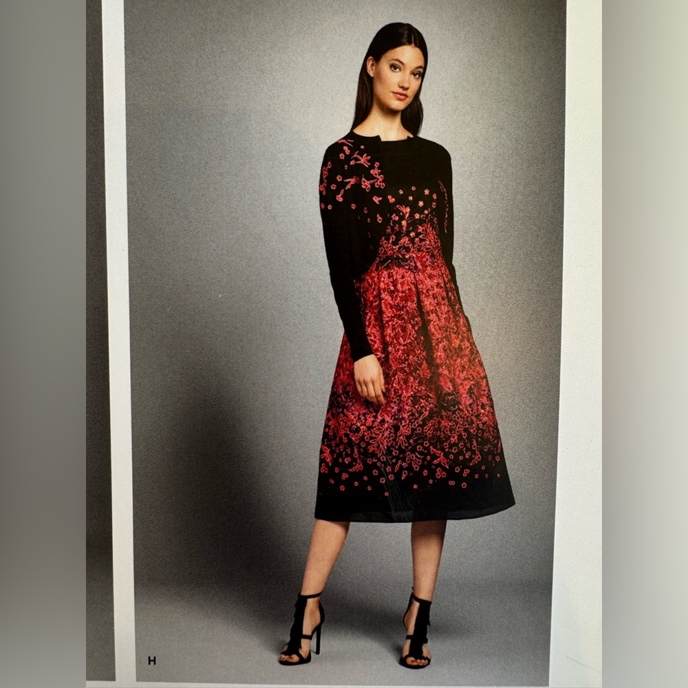 Carlisle Collection dress and cardi